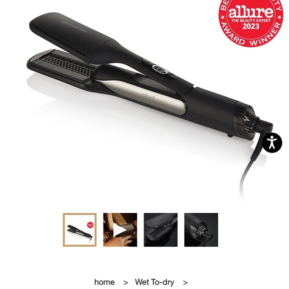 ghd Black Professional Hair Styler - Picture 1 of 2